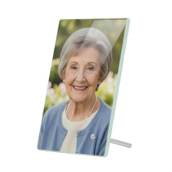 Skleněný fotorámeček s vlastním motivem 11x16cm