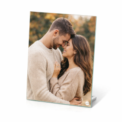 Skleněný fotorámeček s vlastním motivem 18x23cm